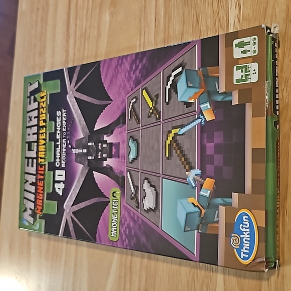 Minecraft Magnetic Travel Puzzle - Picture 1 of 14